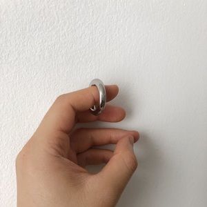 Heavy Solid Round Ring